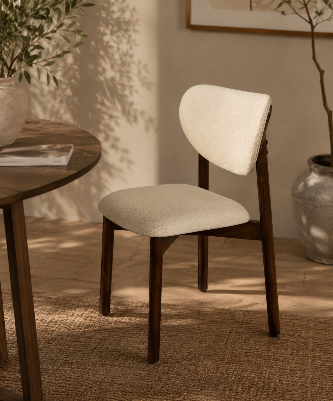 Aurelia Bouclé Dining Chair