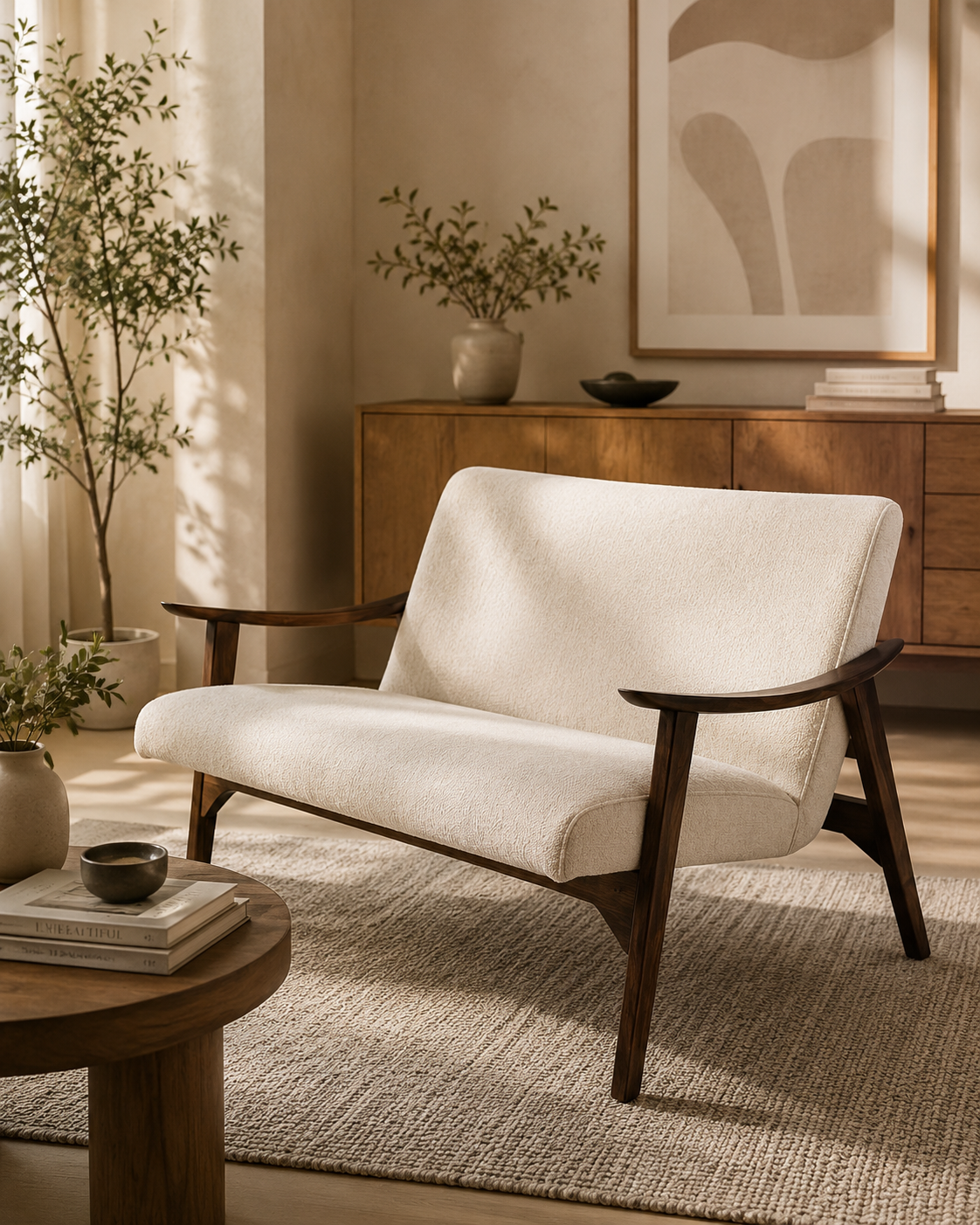 Aurelia Wooden Lounge Sofa